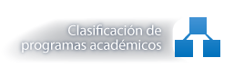 Clasificación de programas académicos