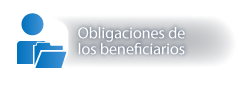 Obligaciones de los beneficiarios